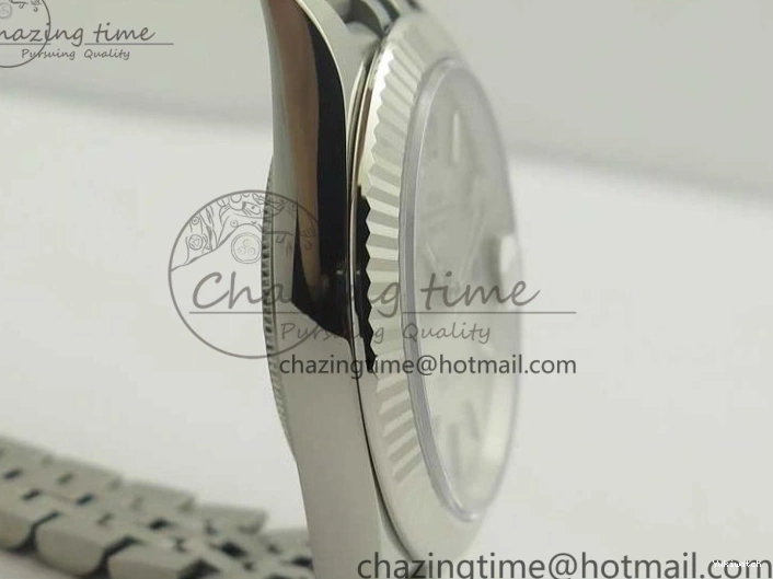 Silver 126334 41 A3235 1:1 Markers DateJust REF Bracelet Clone Dial SS Jubilee Edition on Stick Best V2 0421